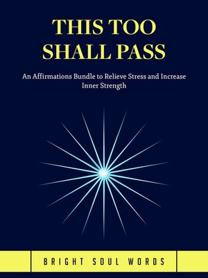 cover image of This Too Shall Pass